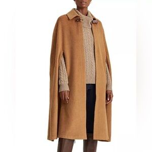 Lauren Ralph Lauren Wool Blend Cape XS/S